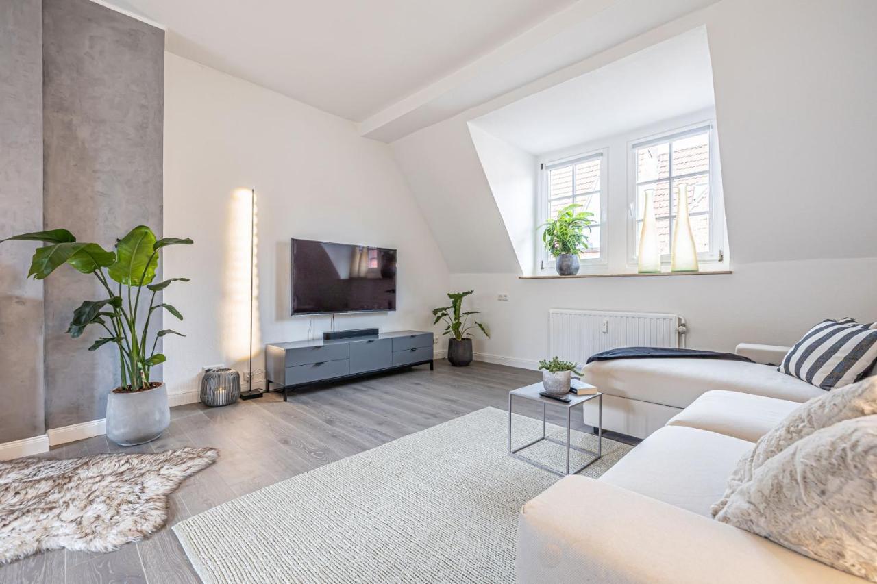 Fewo1846 - Moewensicht - Luxurioese Maisonettewohnung Mit 2 Schlafzimmern Und Hafenblick Flensburg Ngoại thất bức ảnh