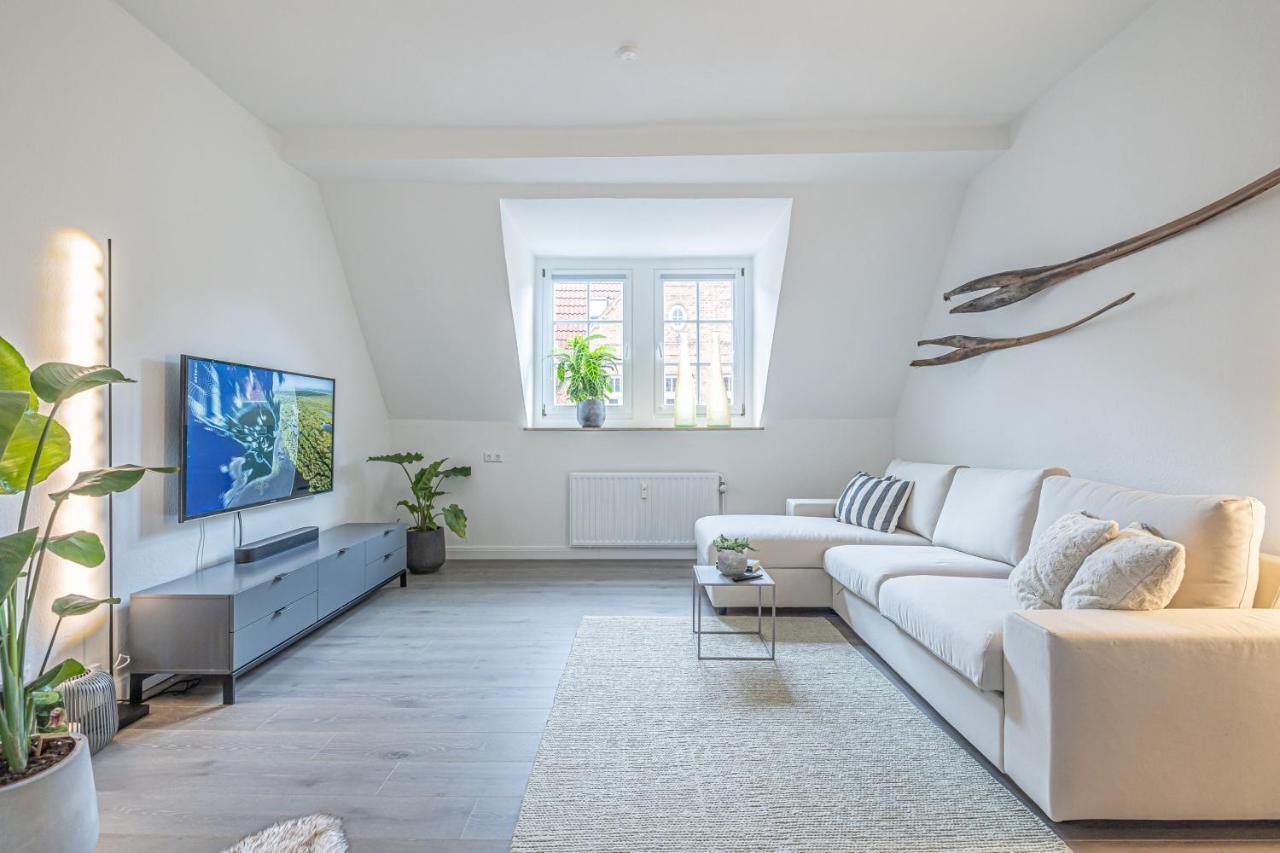 Fewo1846 - Moewensicht - Luxurioese Maisonettewohnung Mit 2 Schlafzimmern Und Hafenblick Flensburg Ngoại thất bức ảnh